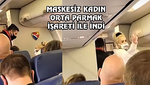 Southwest Maskesiz Yolcuyu Uçaktan İndirdi