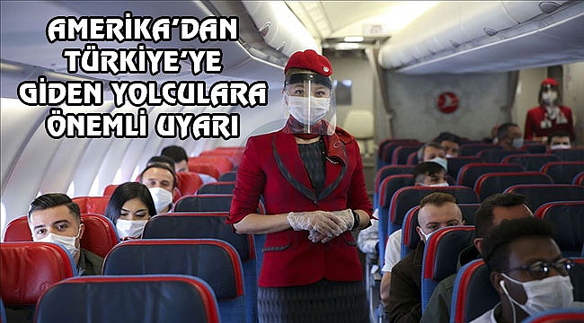 THY'den Türkiye'ye Gideceklere Uyarı