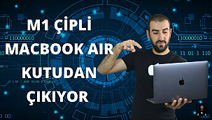 Yeni MacBook Air Kutu Açılışı