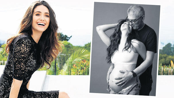 Emmy Rossum anne olmuş!