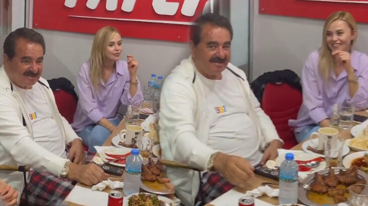 İbrahim Tatlıses, Gülçin Karakaya ve ailesiyle ift