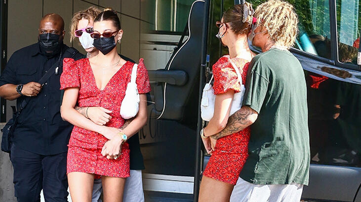 Justin Bieber'ın eşini paparazzilerden koruma çaba