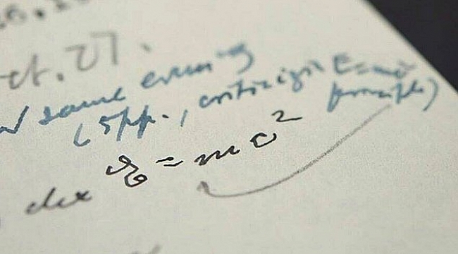 Einstein'ın Mektubu, 1,2 Milyon Dolara Satıldı...