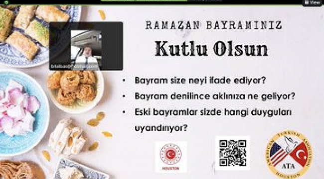 Houston'da Bayramlaşma...