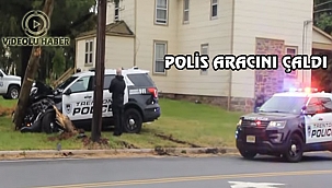 New Jersey'de Kadın, Polis Aracını Çaldı