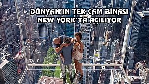New York'ta Heyecanlandıran Cam Bina