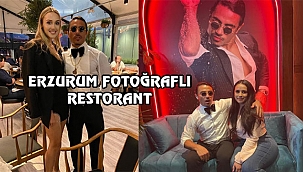 California'da Erzurum Manzaralı Restorant