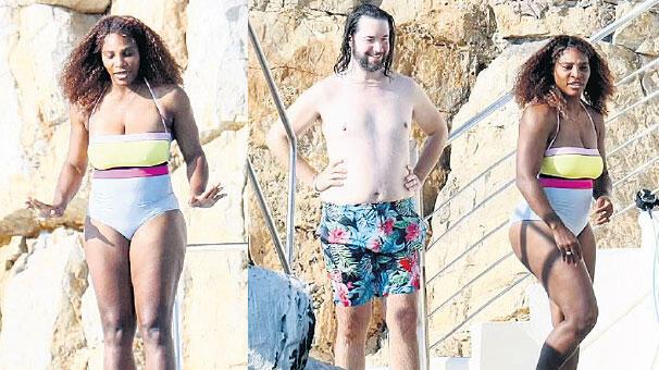 Serena Williams'ın eğlenceli tatili