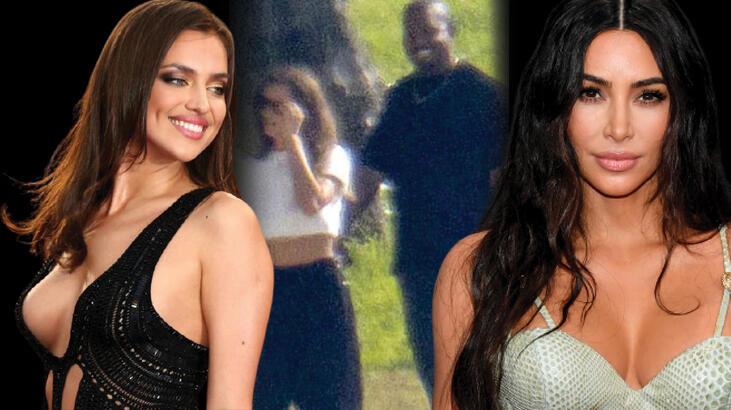 Magazin dünyası şokta! Kanye West ve Irina Shayk a