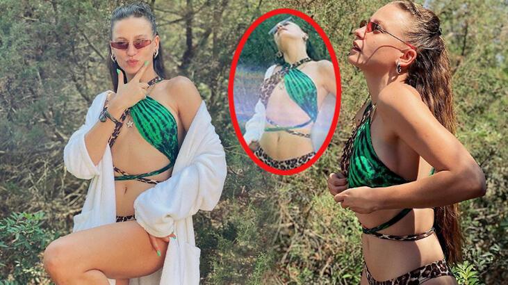 Serenay Sarıkaya'dan tatil pozları