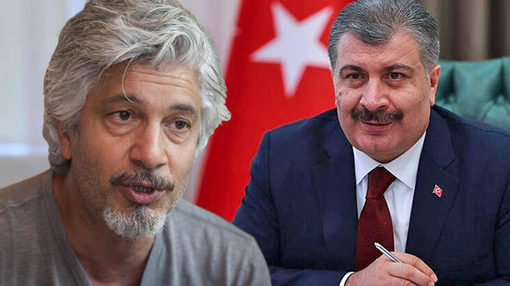 Fahrettin Koca'dan Behzat Uygur'a esprili aşı yanı