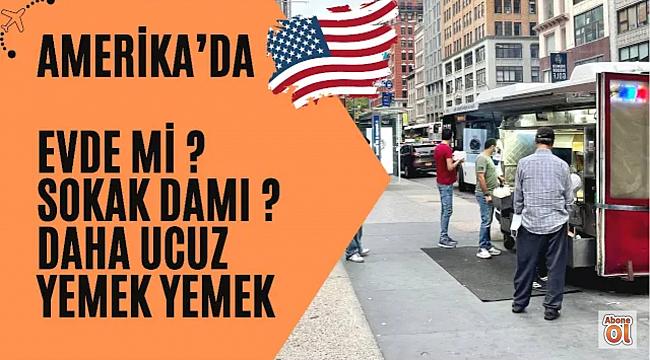 ABD'de Evde Yemek Mi Pişirmeli, Dışarıdan Mı Yemeli?