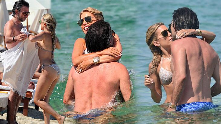 Sylvie Meis-Niclas Castello çiftinin romantik tati