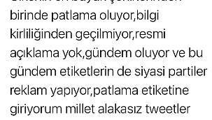 Adana'da Patlama Twitter'da Gündem Oldu