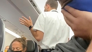 Amerikan Airlines Hostesine Hakaret