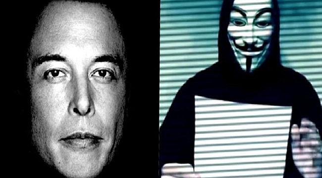 Anonymous, Elon Musk'ı tehdit etti