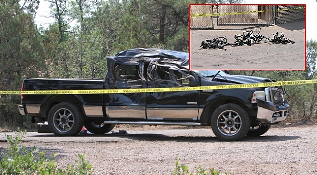Arizona'da Kamyonet Bisiklet Yarışına Daldı:6 Yaralı