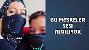 Chicago'da Ebrar Çaputlu'nun Funy Mask Testi