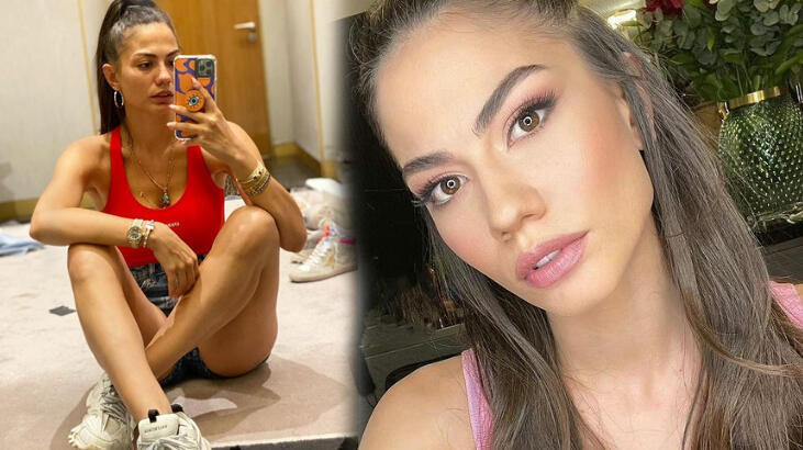 Demet Özdemir'den ayna pozu! Hayranları beğeni yağ