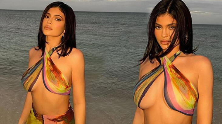 Kylie Jenner'ın tatil paylaşımları olay oldu