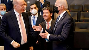 Erdoğan ile Biden'dan Ayaküstü İlk Görüşme