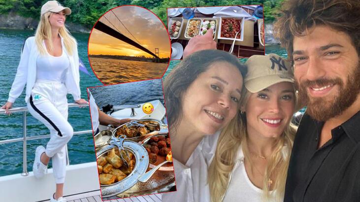 Can Yaman sevgilisi Diletta Leotta'yı ailesiyle ta