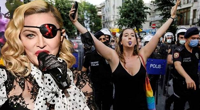 Maddonna'dan 'İstanbul Onur Yürüyüşü' Paylaşımı