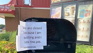 McDonald's Çalışanı "Nefret Ediyorum" Dedi, İstifayı Bastı