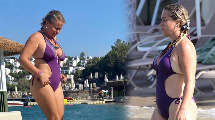 Yeliz Yeşilmen’in kızıyla tatil keyfi