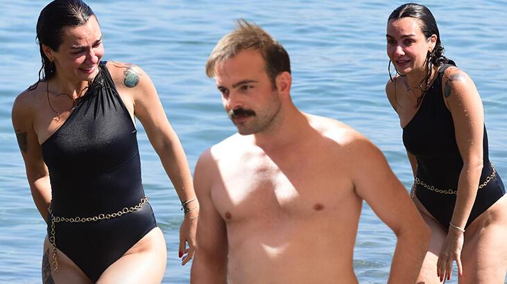 Birce Akalay ve Erdem Hamza'nın Bodrum tatili