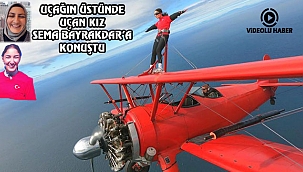 Amerika'nın Özgesi Uçağın Üstünde Uçtu