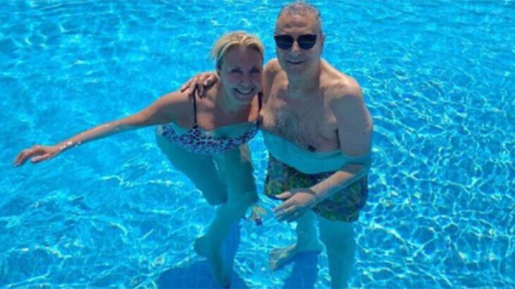 Mehmet Ali Erbil ve Nergis Kumbasar tatil sezonunu