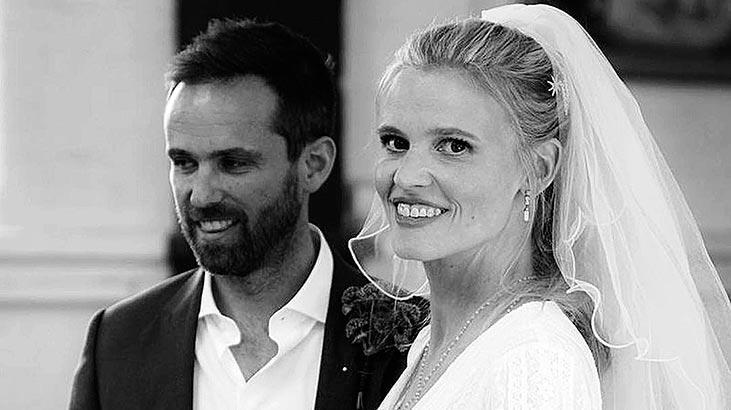 Lara Stone ile David Grievson evlendi