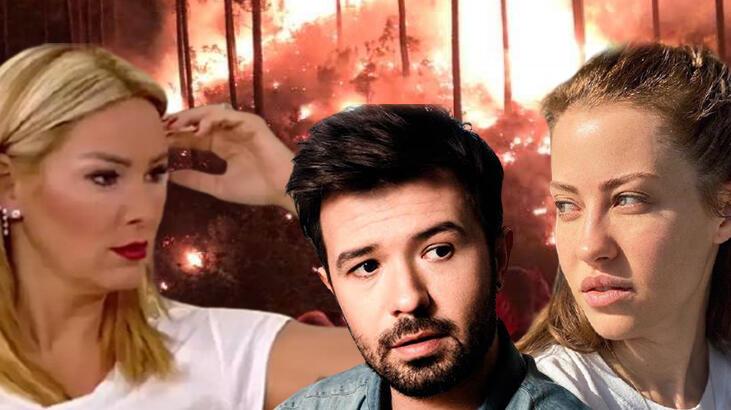 Ünlü isimler orman yangınlarına sessiz kalmadı!