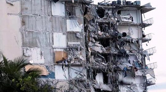 Miami'de Çöken Binada Ölü Sayısı 27'ye Yükseldi