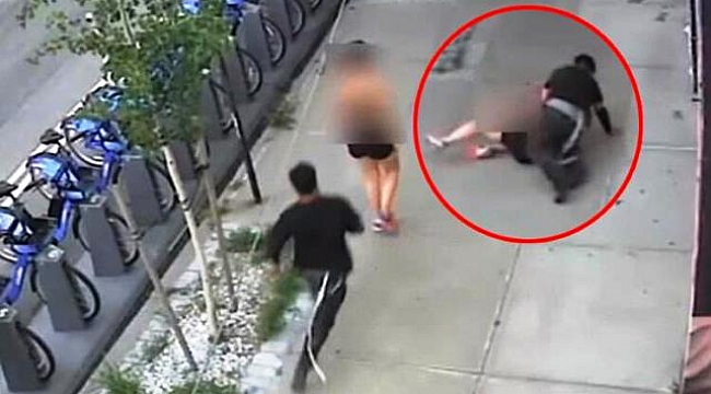 New York'ta Sokak Ortasında Tecavüz Girişimi