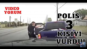 Texas'ta Polisin Kahramanca Çatıştığı Anlar