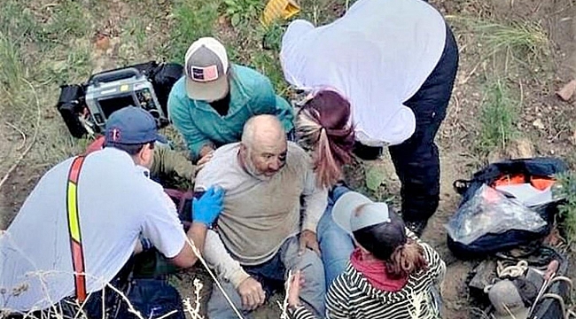 Wyoming'da, ATV'nin Altında 40 Saat Can Çekişti
