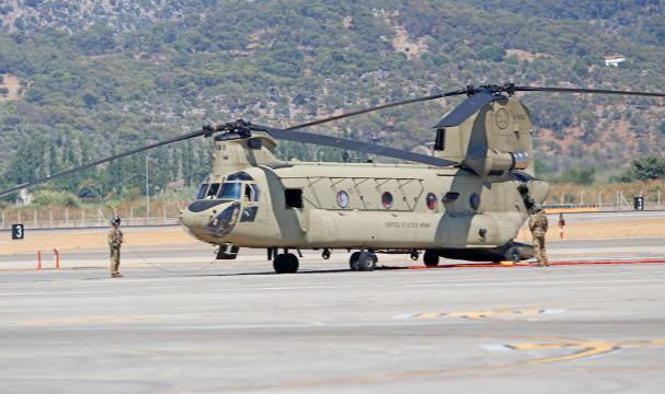 ABD'den 2 Helikopter Soğutma Çalışmaları İçin Muğla'da