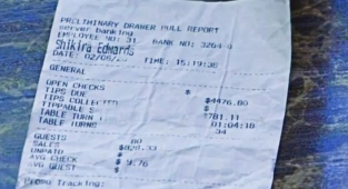 ABD Denny's'de 4000$'lık Bahşişin Hayalkırıklığı