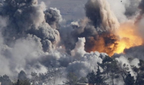 ABD Taliban'ın Mühimmat Deposunu Bombaladı