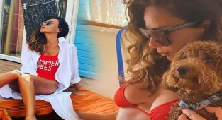 Betül Demir'den bikinili poz