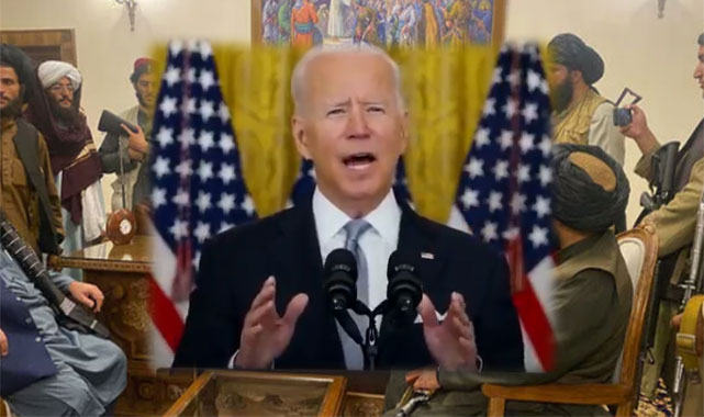 Biden, Afgan Gani'yi Suçladı