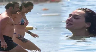 Birce Akalay ve Erdem Hamza’nın bitmeyen Bodrum tatili