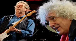 Brian May'den aşı karşıtı meslektaşı Eric Clapton'a eleştiri!