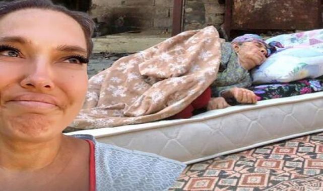 Demet Akalın o teyzeyi buldu: Evinin döşemesi bizden!