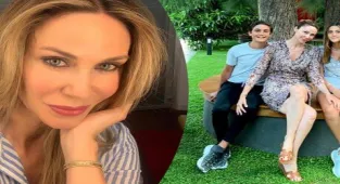 Demet Şener kızı ve oğluyla poz verdi: Canlarım!