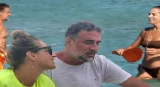 Doğa Rutkay ile Kerimcan Kamal'ın tenis keyfi