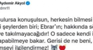 Ebrar Karakurt'a Takım Arkadaşından  Destek