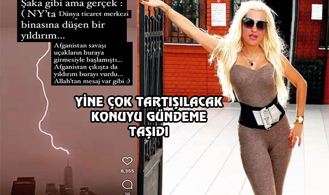 Elif Kask'tan WTC'a Düşen Yıldırım Yorumu